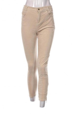 Damen Cordhose Tintoretto, Größe L, Farbe Beige, Preis 7,99 €