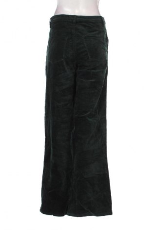 Pantaloni de velvet de femei Yessica, Mărime L, Culoare Verde, Preț 95,99 Lei