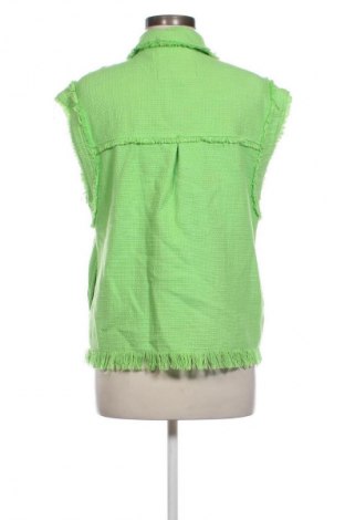 Vestă de femei Bershka, Mărime S, Culoare Verde, Preț 99,49 Lei