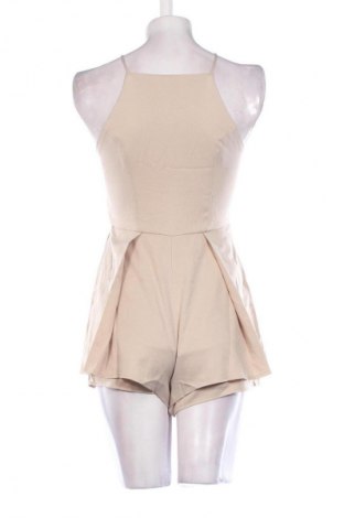 Kurzer Damenoverall Luvalot, Größe M, Farbe Beige, Preis 6,99 €