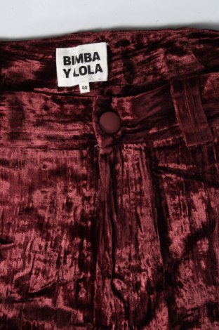 Pantaloni de femei Bimba Y Lola, Mărime M, Culoare Roșu, Preț 135,99 Lei