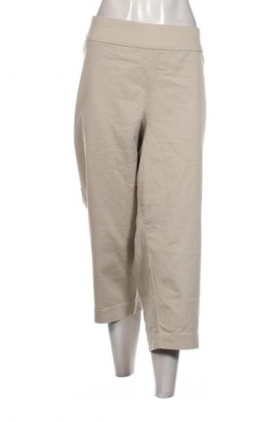 Pantaloni de femei Croft & Barrow, Mărime 4XL, Culoare Bej, Preț 73,98 Lei