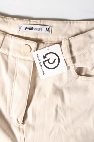 Pantaloni de femei Fb Sister, Mărime M, Culoare Bej, Preț 95,99 Lei