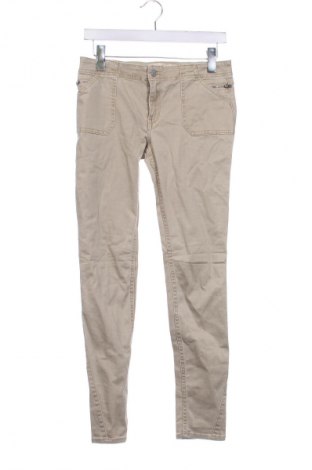 Pantaloni de femei Hollister, Mărime M, Culoare Bej, Preț 134,99 Lei