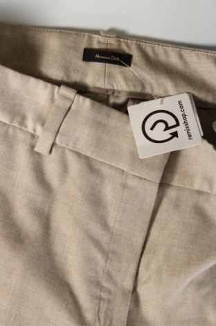 Pantaloni de femei Massimo Dutti, Mărime L, Culoare Bej, Preț 158,20 Lei