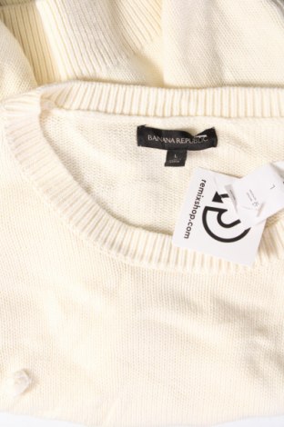 Damenpullover Banana Republic, Größe L, Farbe Ecru, Preis 97,99 €