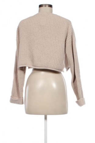 Damski sweter Bershka, Rozmiar XS, Kolor Beżowy, Cena 92,99 zł