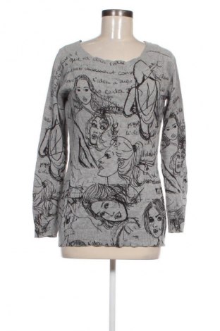 Damski sweter Desigual, Rozmiar M, Kolor Szary, Cena 249,93 zł