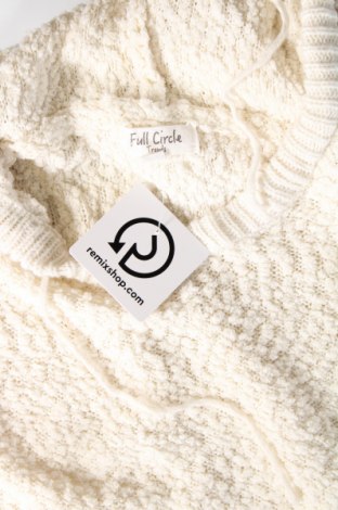 Damenpullover Full Circle, Größe S, Farbe Ecru, Preis € 43,49