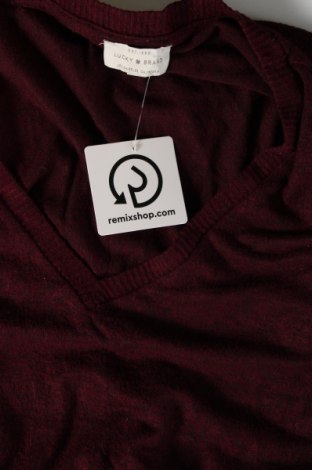 Damski sweter Lucky Brand, Rozmiar M, Kolor Czerwony, Cena 94,25 zł