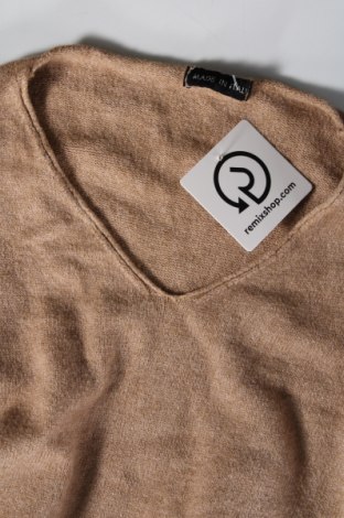 Damenpullover Made In Italy, Größe M, Farbe Beige, Preis 15,00 €