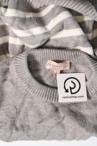 Damski sweter PHILOSOPHY REPUBLIC CLOTHING, Rozmiar L, Kolor Szary, Cena 92,99 zł