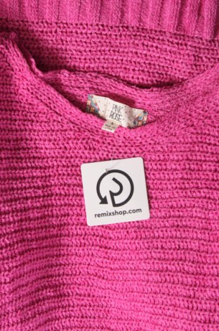 Damski sweter Pink Rose, Rozmiar L, Kolor Fioletowy, Cena 92,99 zł