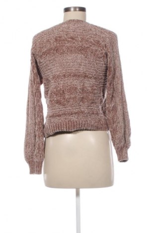 Damski sweter Pink Rose, Rozmiar S, Kolor Brązowy, Cena 92,99 zł