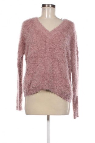 Damski sweter Pink Rose, Rozmiar M, Kolor Popielaty róż, Cena 92,99 zł