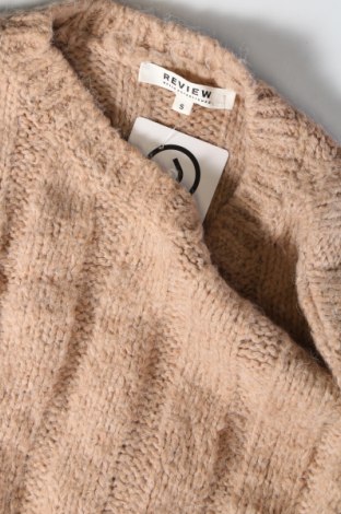 Damski sweter Review, Rozmiar S, Kolor Beżowy, Cena 131,99 zł