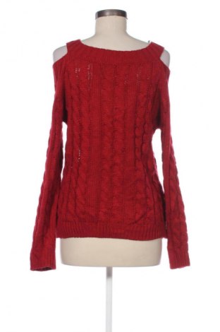 Damski sweter SHEIN, Rozmiar M, Kolor Czerwony, Cena 92,99 zł