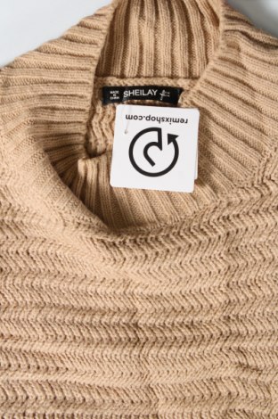 Damski sweter Sheilay, Rozmiar M, Kolor Beżowy, Cena 47,99 zł