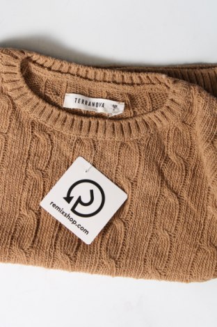 Damenpullover Terranova, Größe S, Farbe Braun, Preis 20,49 €