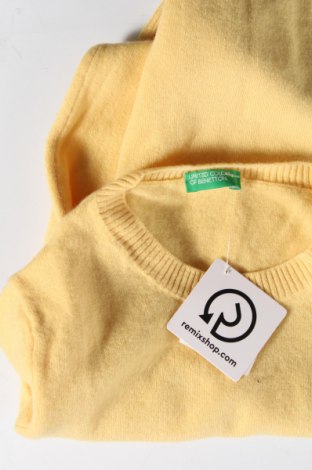 Damenpullover United Colors Of Benetton, Größe S, Farbe Gelb, Preis 20,97 €