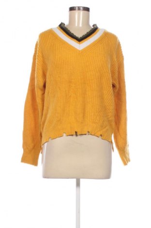 Damenpullover Yishion, Größe M, Farbe Gelb, Preis 3,99 €