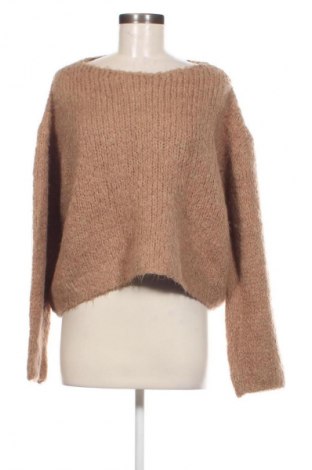 Damenpullover Zara, Größe L, Farbe Braun, Preis 18,99 €