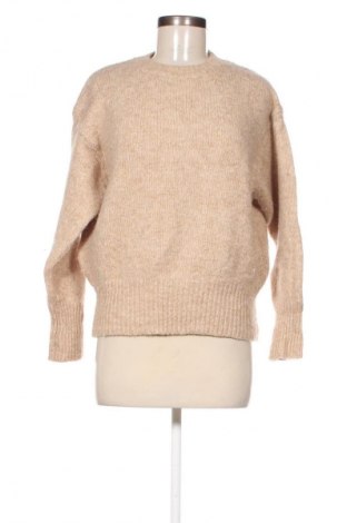 Damski sweter Zara, Rozmiar S, Kolor Beżowy, Cena 86,99 zł