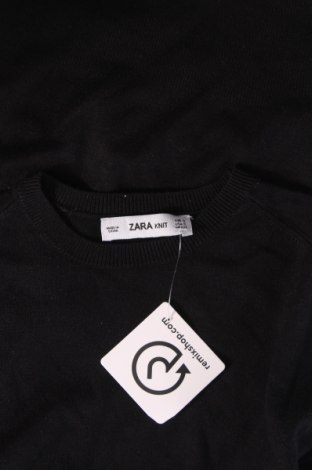 Дамски пуловер Zara Knitwear, Размер S, Цвят Черен, Цена 27,49 лв.