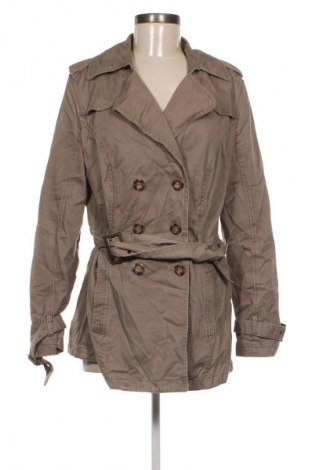 Damen Trench Coat Manguun, Größe L, Farbe Beige, Preis € 10,99