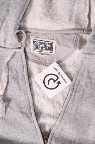 Дамски суичър Converse, Размер L, Цвят Сив, Цена 41,49 лв.