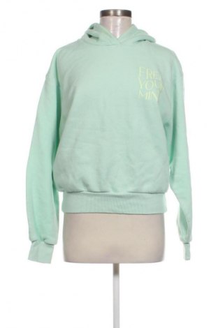 Damen Sweatshirt Gina Tricot, Größe M, Farbe Grün, Preis € 10,23