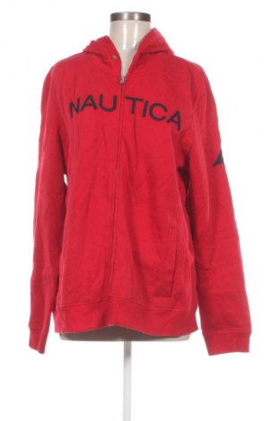 Damen Sweatshirt Nautica Jeans Co., Größe XL, Farbe Rot, Preis 28,99 €