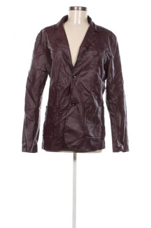 Damen Lederjacke, Größe M, Farbe Lila, Preis € 20,99