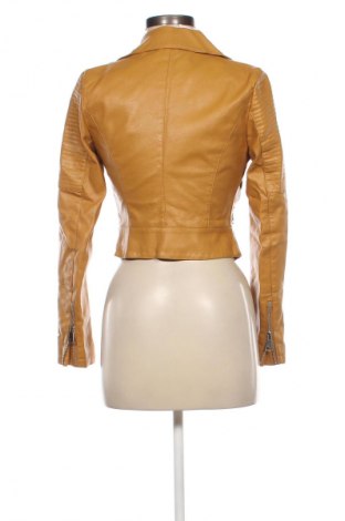 Damen Lederjacke, Größe S, Farbe Orange, Preis € 29,67