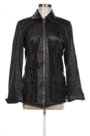 Damen Lederjacke Biba, Größe M, Farbe Schwarz, Preis 67,99 €