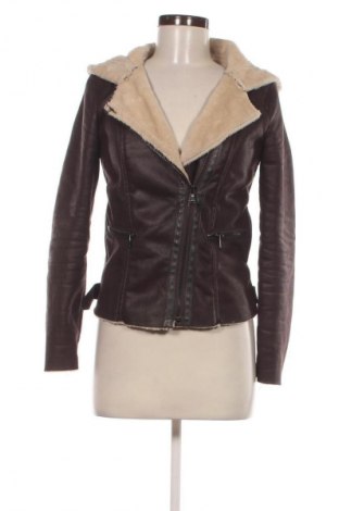 Damen Lederjacke Dunnes, Größe S, Farbe Braun, Preis € 31,82