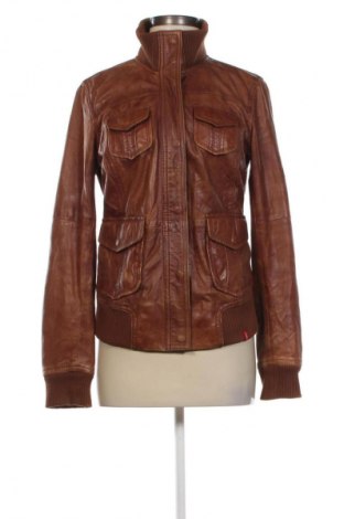 Damen Lederjacke Edc By Esprit, Größe M, Farbe Braun, Preis € 62,49