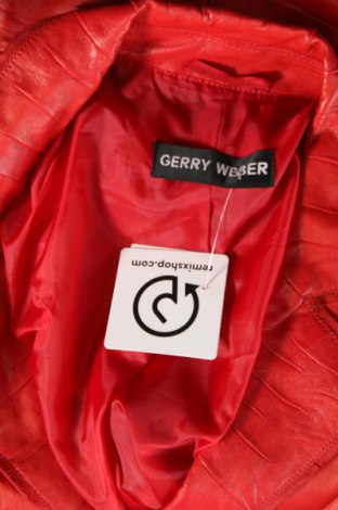 Γυναικείο δερμάτινο μπουφάν Gerry Weber, Μέγεθος XL, Χρώμα Κόκκινο, Τιμή 123,49 €