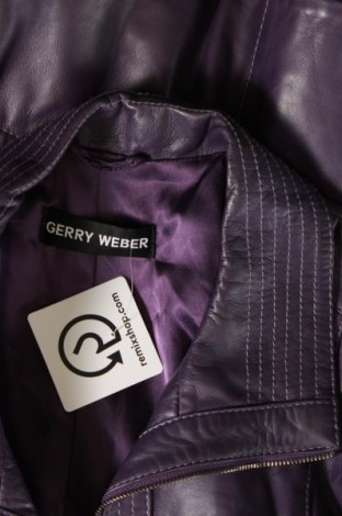 Dámská kožená bunda  Gerry Weber, Velikost L, Barva Fialová, Cena  2 389,00 Kč