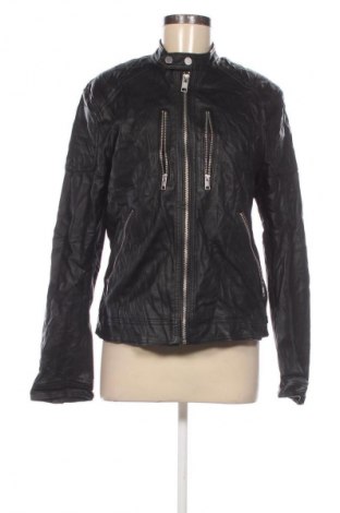 Damen Lederjacke H&M, Größe M, Farbe Schwarz, Preis 40,99 €