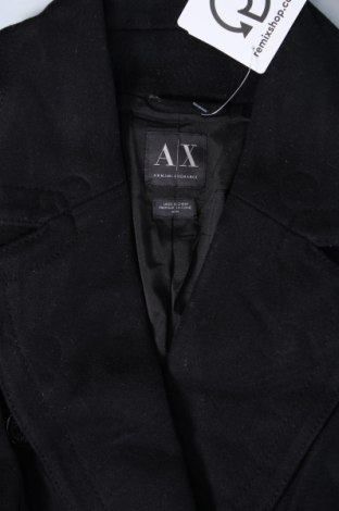 Γυναικείο παλτό Armani Exchange, Μέγεθος M, Χρώμα Μαύρο, Τιμή 139,99 €