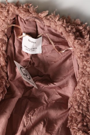 Damenmantel Bershka, Größe XS, Farbe Rosa, Preis € 61,49