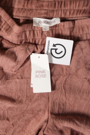 Γυναικείο παντελόνι fleece Pink Rose, Μέγεθος M, Χρώμα Σάπιο μήλο, Τιμή 28,99 €