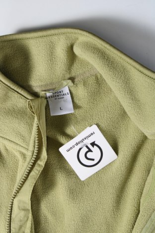 Damen Fleece Oberteil  Essentials by Tchibo, Größe XL, Farbe Grün, Preis 27,49 €