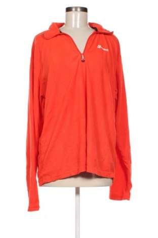 Damen Fleece Oberteil  Reusch, Größe XL, Farbe Orange, Preis 6,99 €