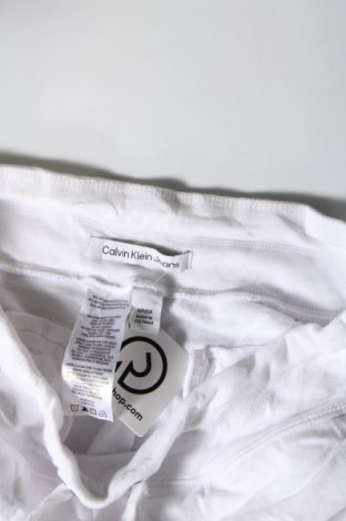 Γυναικείο αθλητικό παντελόνι Calvin Klein, Μέγεθος S, Χρώμα Λευκό, Τιμή 46,99 €