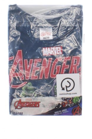 Kinder Shirt Marvel, Größe 7-8y/ 128-134 cm, Farbe Blau, Preis € 19,95