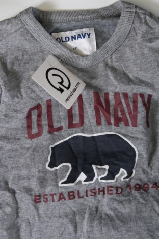 Детска блуза Old Navy, Размер 4-5y/ 110-116 см, Цвят Сив, Цена 11,99 лв.