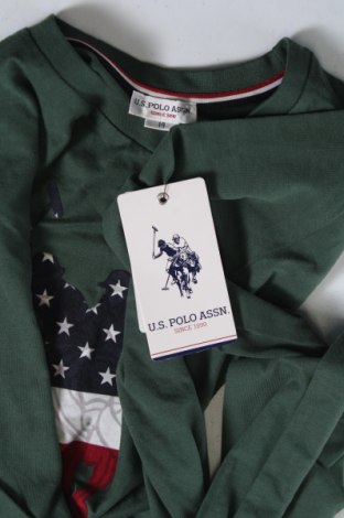 Παιδική μπλούζα U.S. Polo Assn., Μέγεθος 14-15y/ 168-170 εκ., Χρώμα Πράσινο, Τιμή 23,53 €