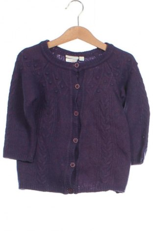 Kinder Strickjacke Jojo Maman Bebe, Größe 4-5y/ 110-116 cm, Farbe Lila, Preis 8,49 €